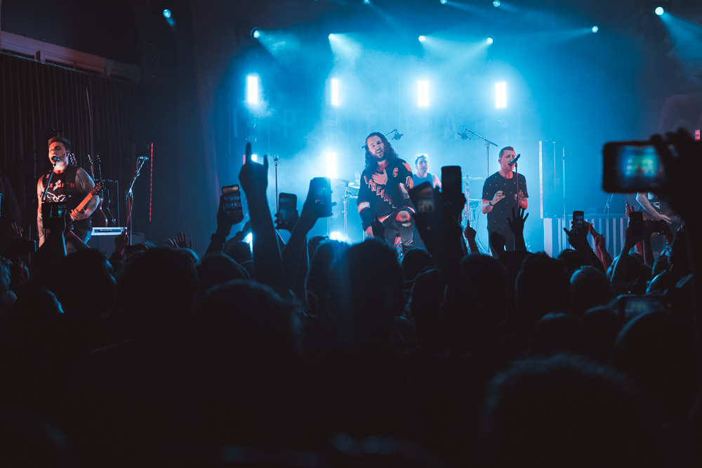 I Prevail, Crystal Ballroom, photo by Joe Bitters