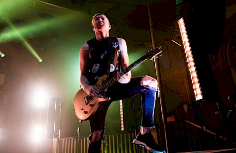 I Prevail, Crystal Ballroom, photo by Joe Bitters