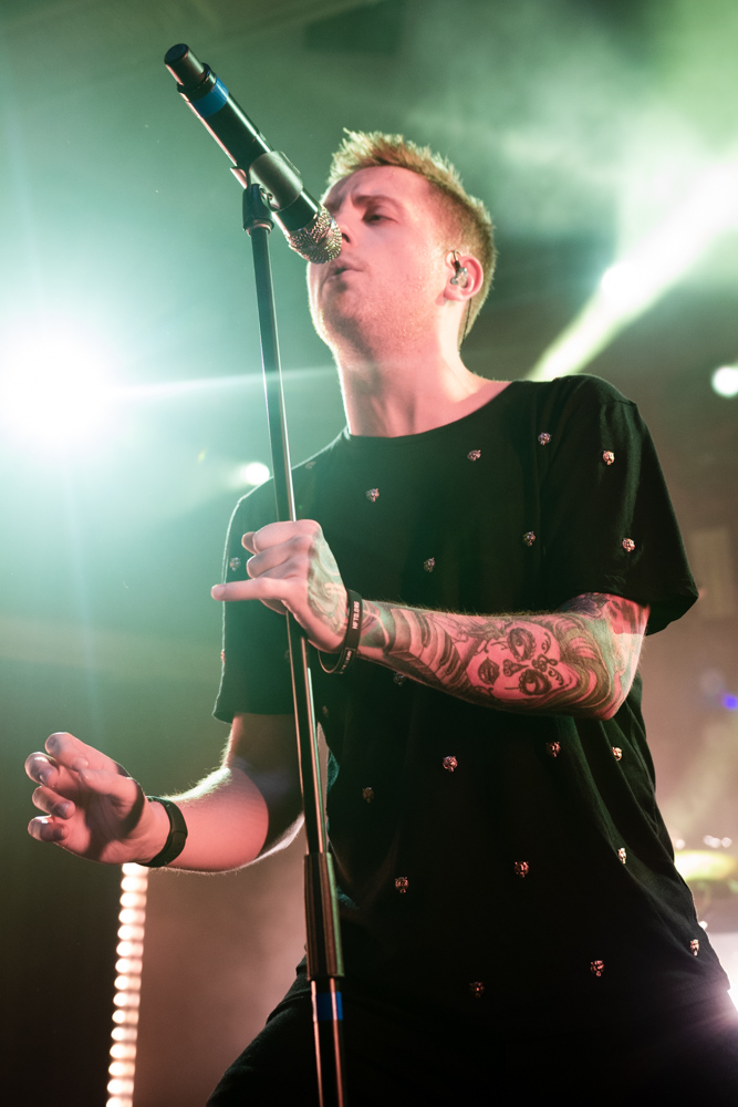 I Prevail, Crystal Ballroom, photo by Joe Bitters