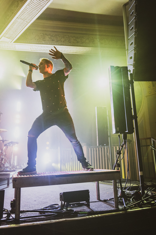I Prevail, Crystal Ballroom, photo by Joe Bitters