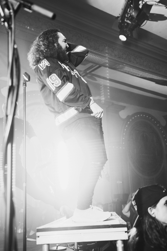 I Prevail, Crystal Ballroom, photo by Joe Bitters