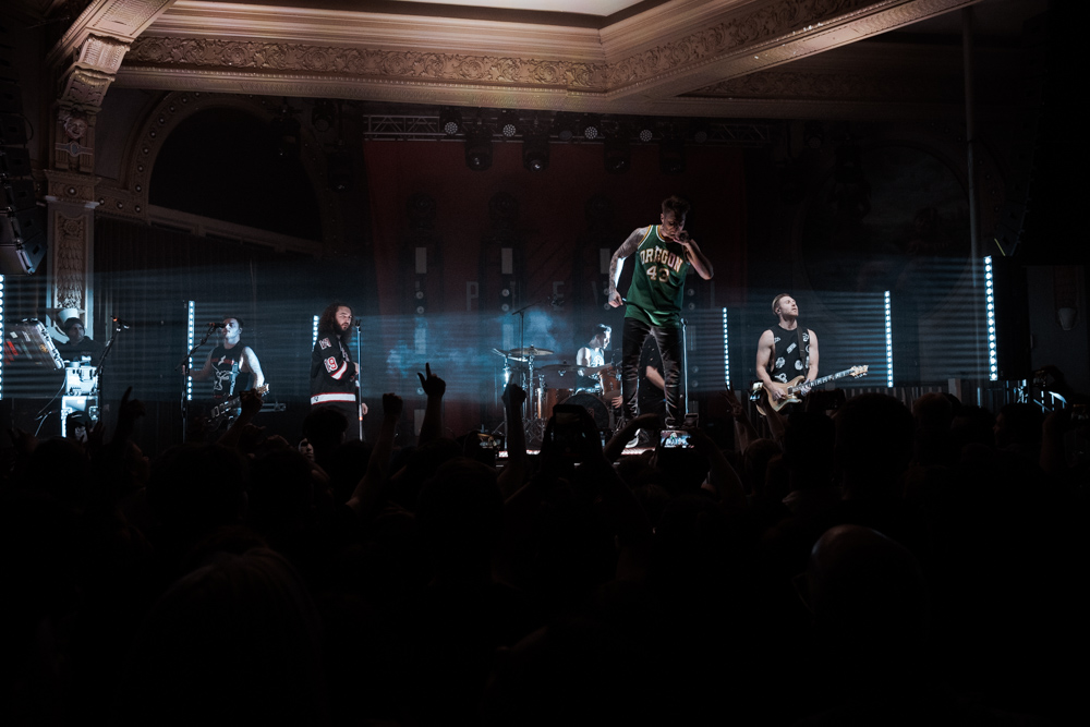 I Prevail, Crystal Ballroom, photo by Joe Bitters