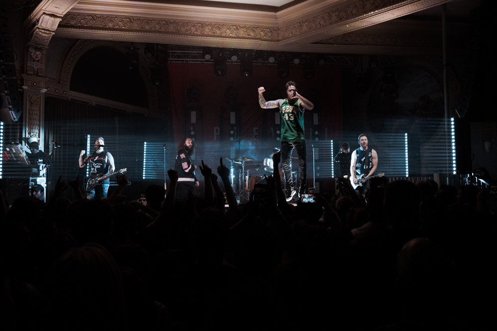 I Prevail, Crystal Ballroom, photo by Joe Bitters