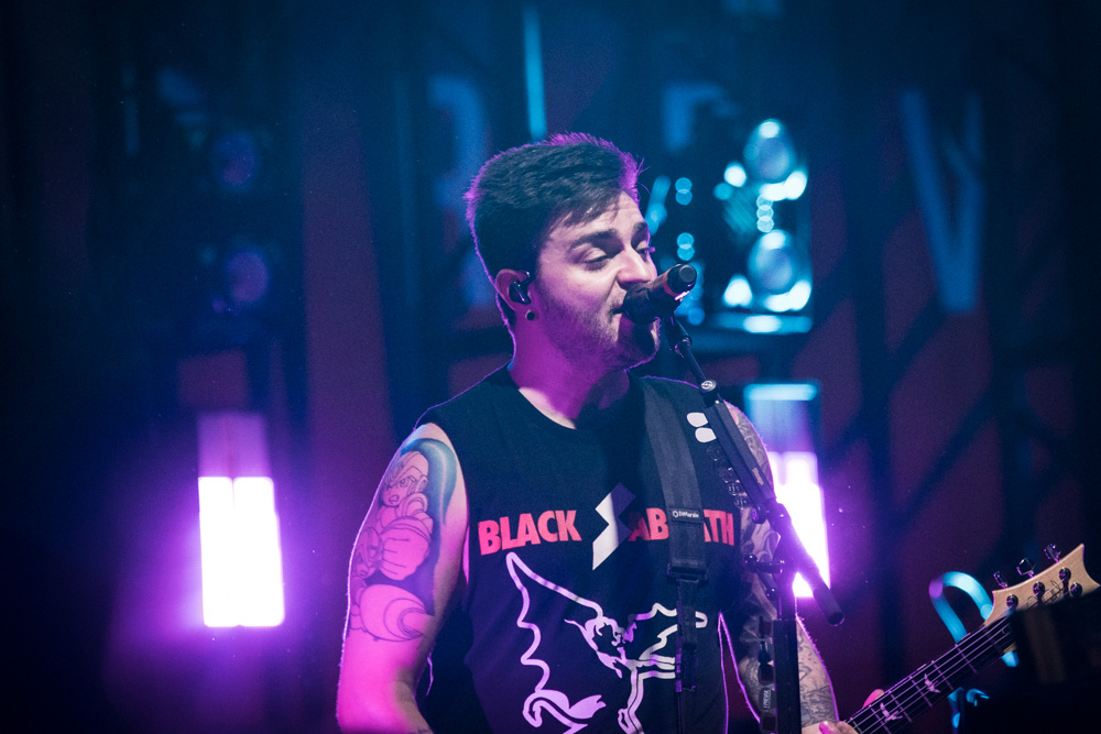 I Prevail, Crystal Ballroom, photo by Joe Bitters