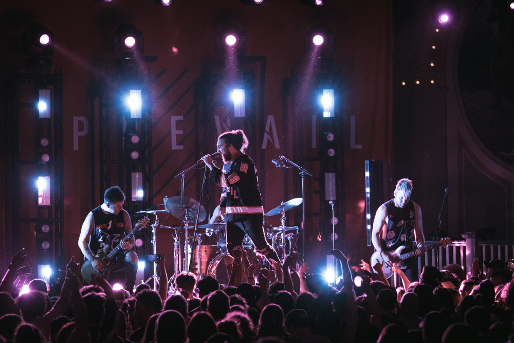 I Prevail, Crystal Ballroom, photo by Joe Bitters