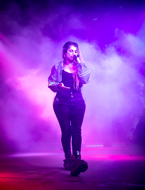 Snow Tha Product, Roseland Theater, photo by Sal Barragan