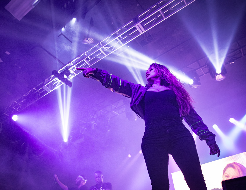 Snow Tha Product, Roseland Theater, photo by Sal Barragan