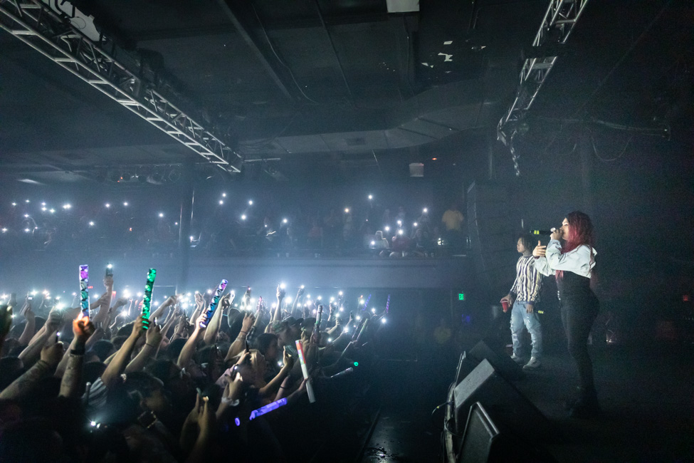 Snow Tha Product, Roseland Theater, photo by Sal Barragan
