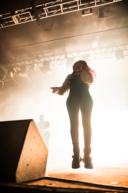 Snow Tha Product, Roseland Theater, photo by Sal Barragan