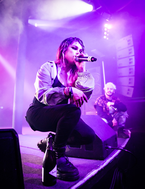 Snow Tha Product, Roseland Theater, photo by Sal Barragan