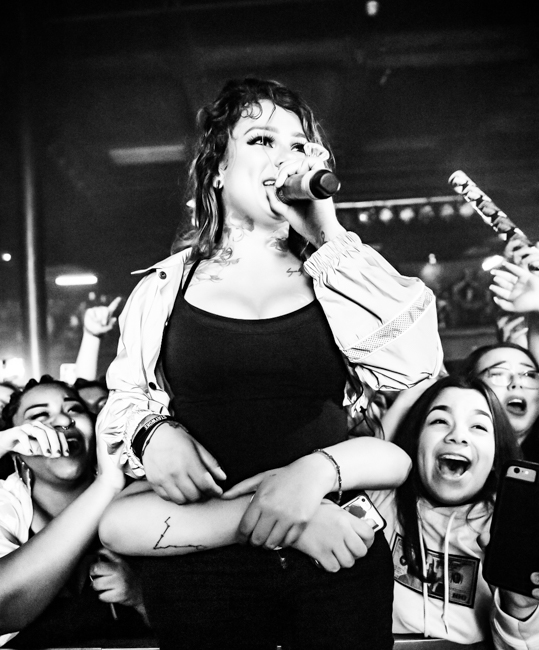 Snow Tha Product, Roseland Theater, photo by Sal Barragan