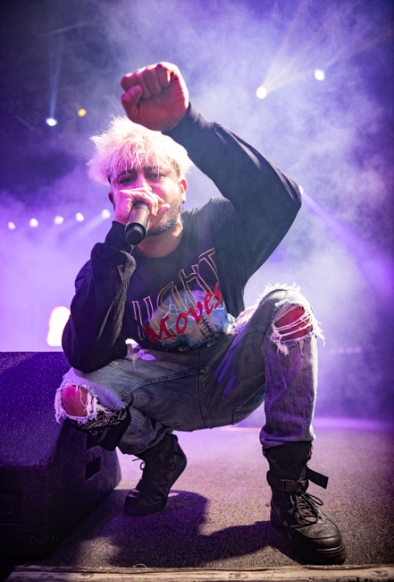 Jandro, Roseland Theater, photo by Sal Barragan