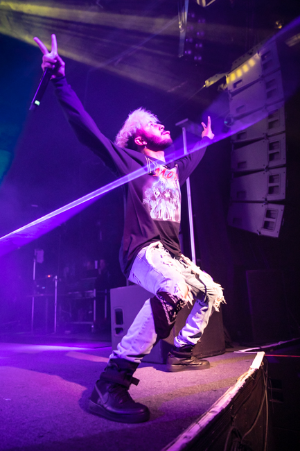 Jandro, Roseland Theater, photo by Sal Barragan