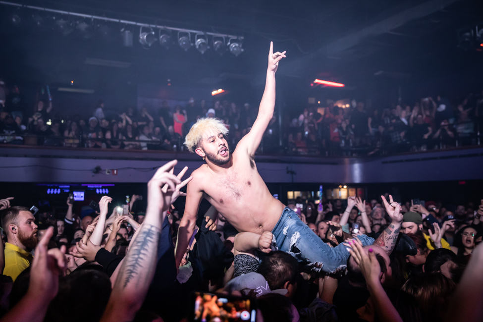 Jandro, Roseland Theater, photo by Sal Barragan