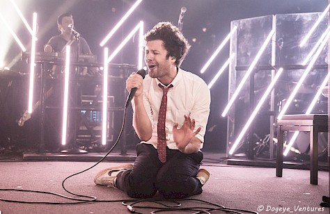 Passion Pit, Roseland Theater, photo by Ashley Strom
