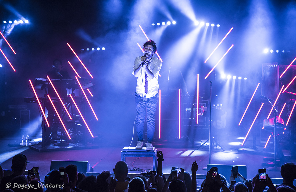 Passion Pit, Roseland Theater, photo by Ashley Strom