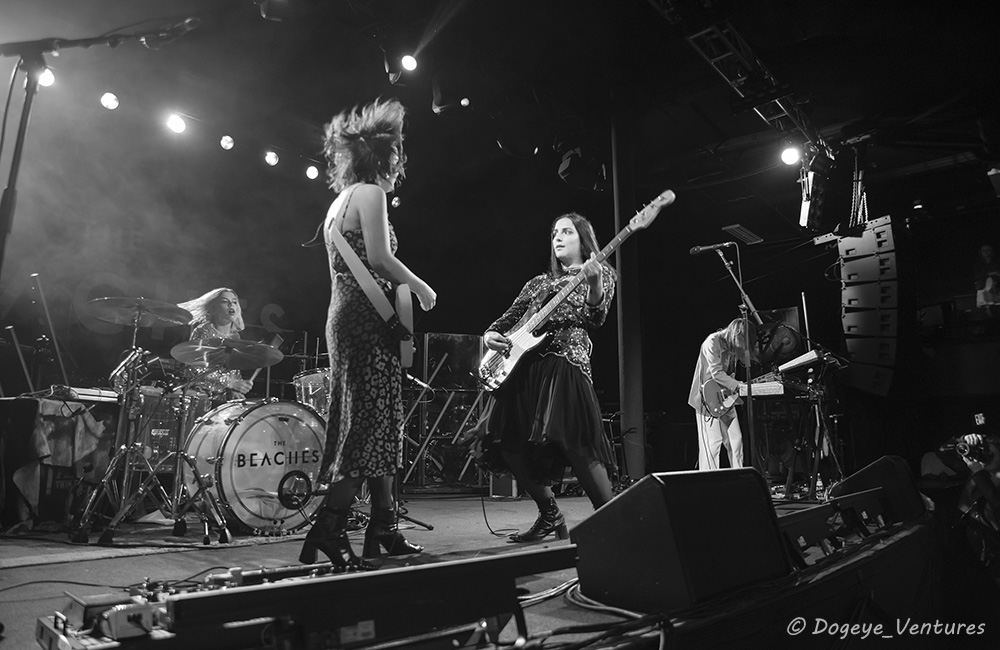 The Beaches, Roseland Theater, photo by Ashley Strom