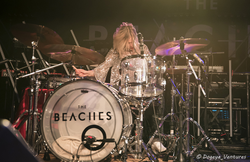 The Beaches, Roseland Theater, photo by Ashley Strom