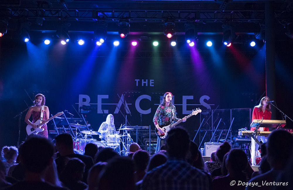 The Beaches, Roseland Theater, photo by Ashley Strom