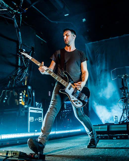 Snow Patrol, Roseland Theater, photo by Miguel Padilla