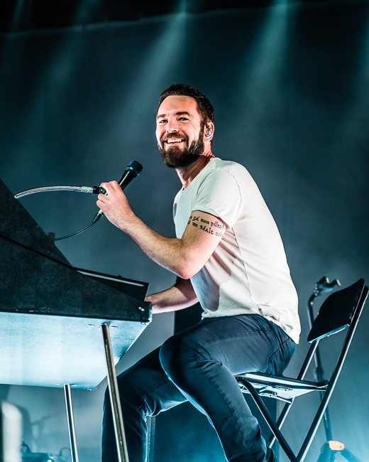 Snow Patrol, Roseland Theater, photo by Miguel Padilla