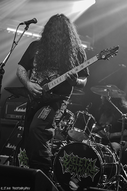 Skeletal Remains, Crystal Ballroom, photo by Kevin Pettigrew