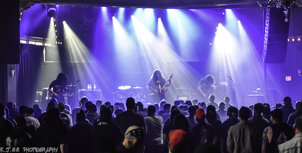 Skeletal Remains, Crystal Ballroom, photo by Kevin Pettigrew