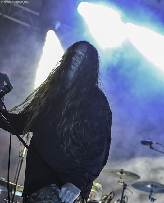 Obituary, Crystal Ballroom, photo by Kevin Pettigrew