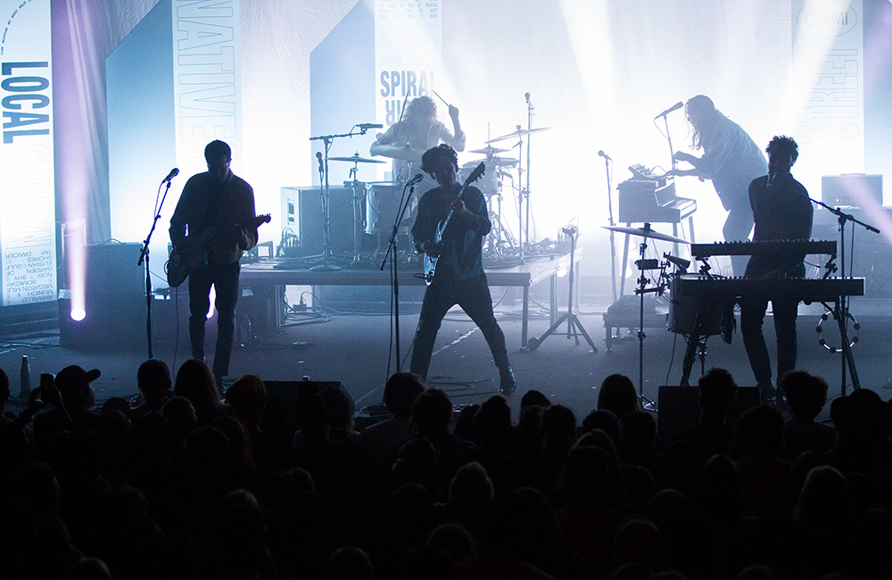 Local Natives, Roseland Theater, photo by Joe Duquette