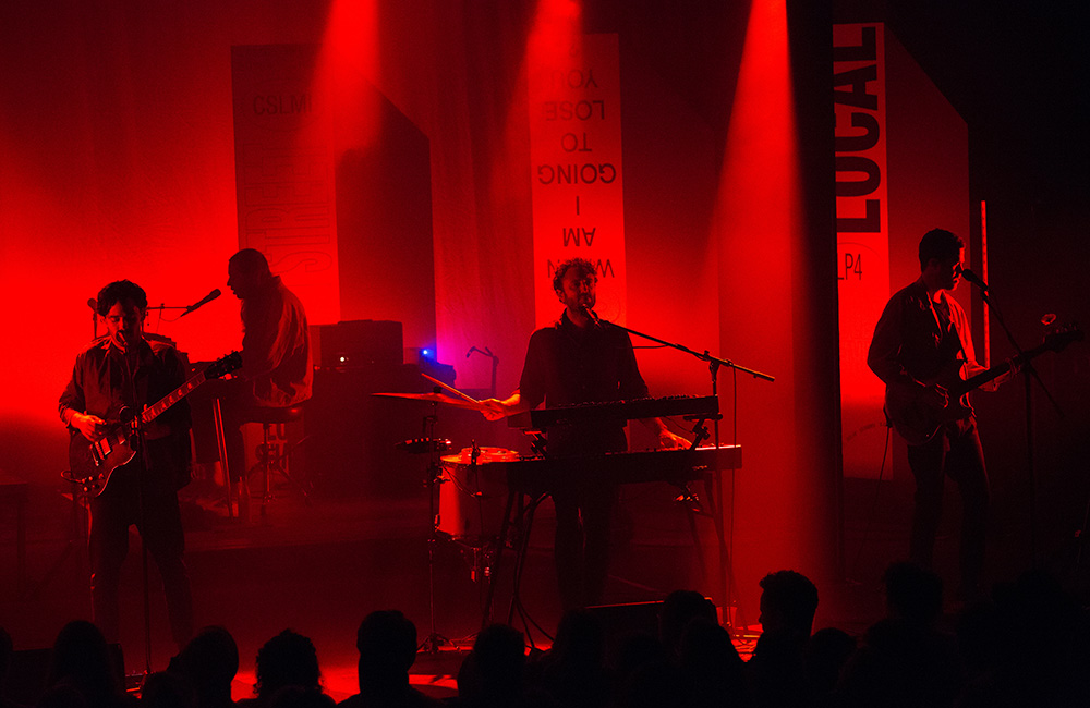 Local Natives, Roseland Theater, photo by Joe Duquette