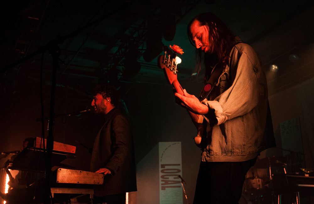Local Natives, Roseland Theater, photo by Joe Duquette