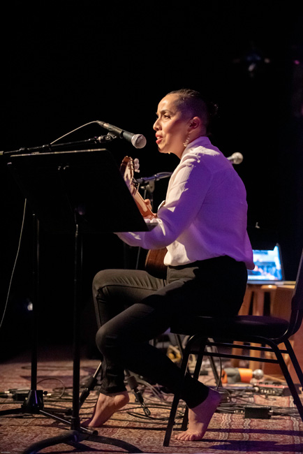 Edna Vazquez, Alberta Rose Theatre, photo by Miri Stebivka