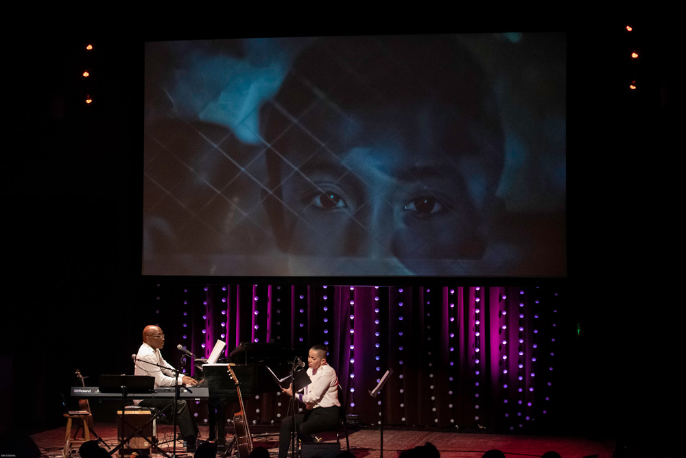 Darrell Grant, Edna Vazquez, Alberta Rose Theatre, photo by Miri Stebivka