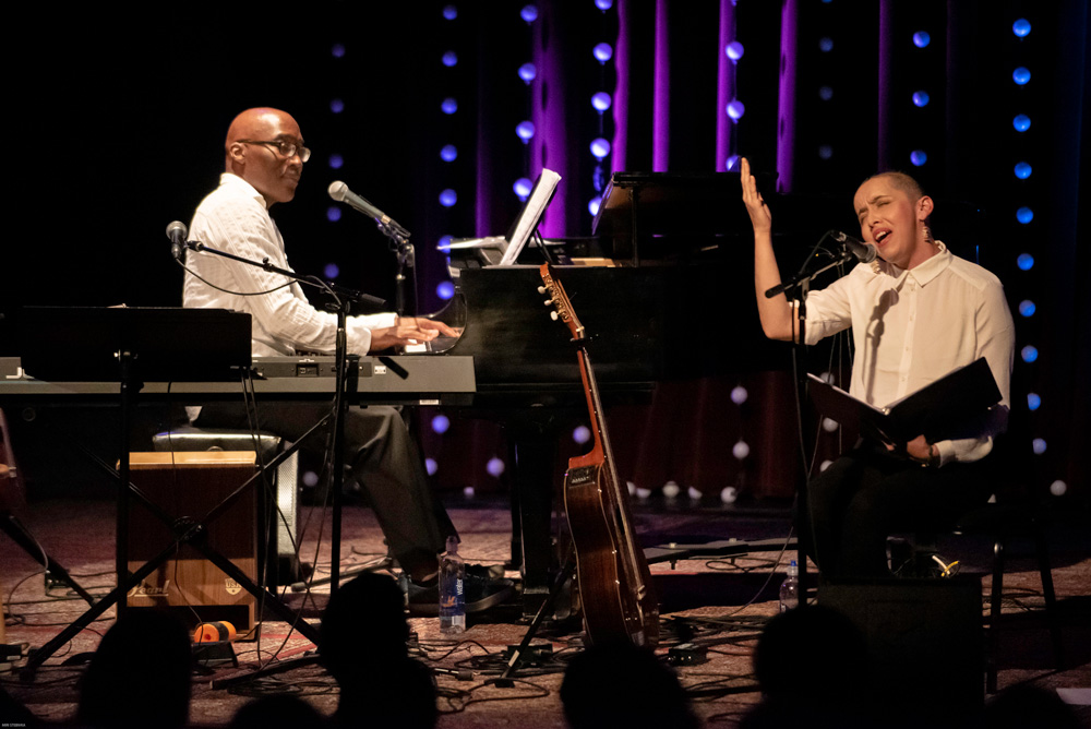 Darrell Grant, Edna Vazquez, Alberta Rose Theatre, photo by Miri Stebivka