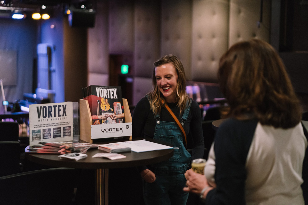 Bloodworks Live Studio, KINK, Vortex Music Magazine, photo by KINK