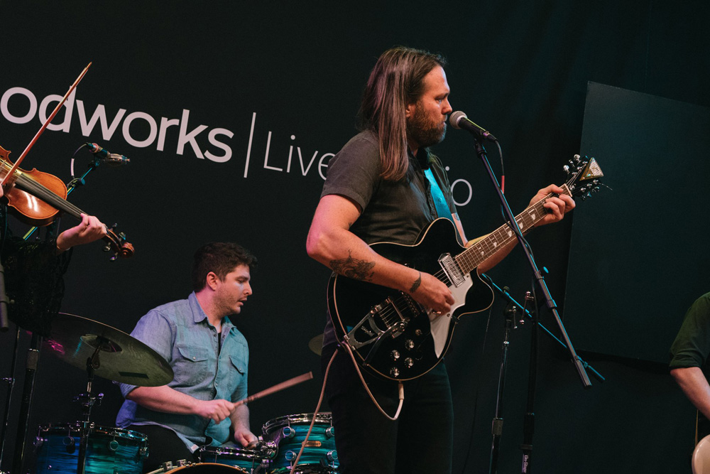 The Get Ahead, Bloodworks Live Studio, KINK, Vortex Music Magazine, photo by KINK