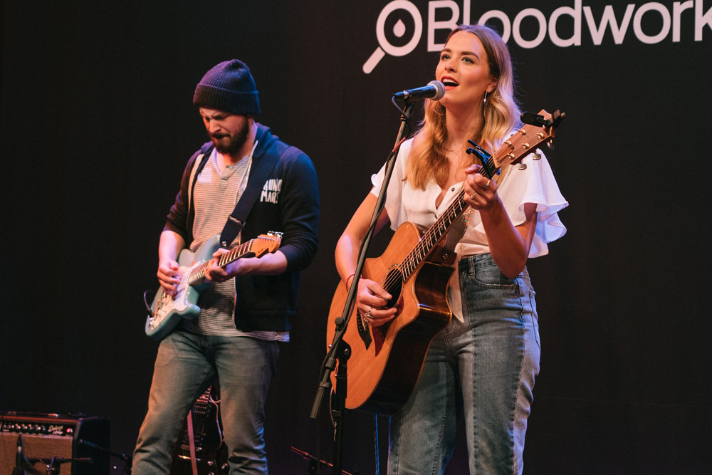 Haley Johnsen, Bloodworks Live Studio, KINK, Vortex Music Magazine, photo by KINK