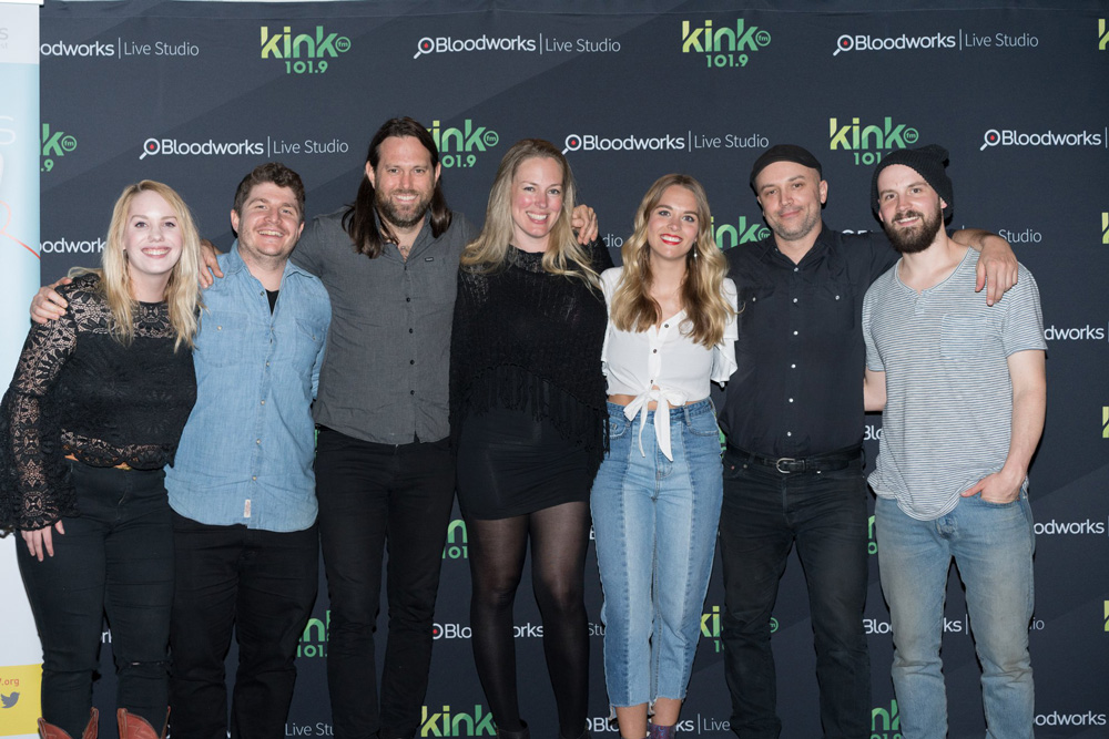 Haley Johnsen, The Get Ahead, Bloodworks Live Studio, KINK, Vortex Music Magazine, photo by KINK