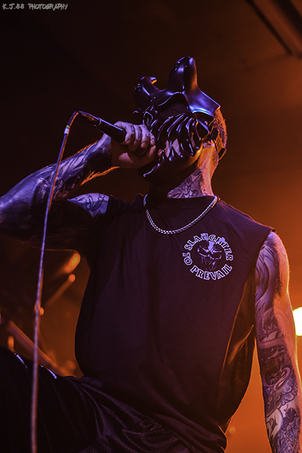 Slaughter To Prevail, Hawthorne Theatre, photo by Kevin Pettigrew