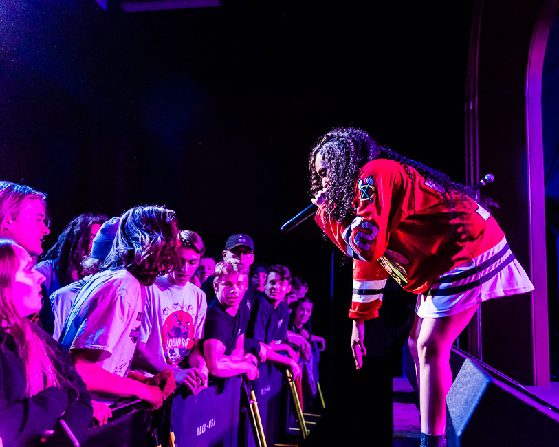 Karma Rivera, Hawthorne Theatre, photo by Miguel Padilla