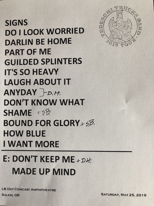 Tedeschi Trucks Band, L. B. Day Amphitheatre, photo by John Alcala