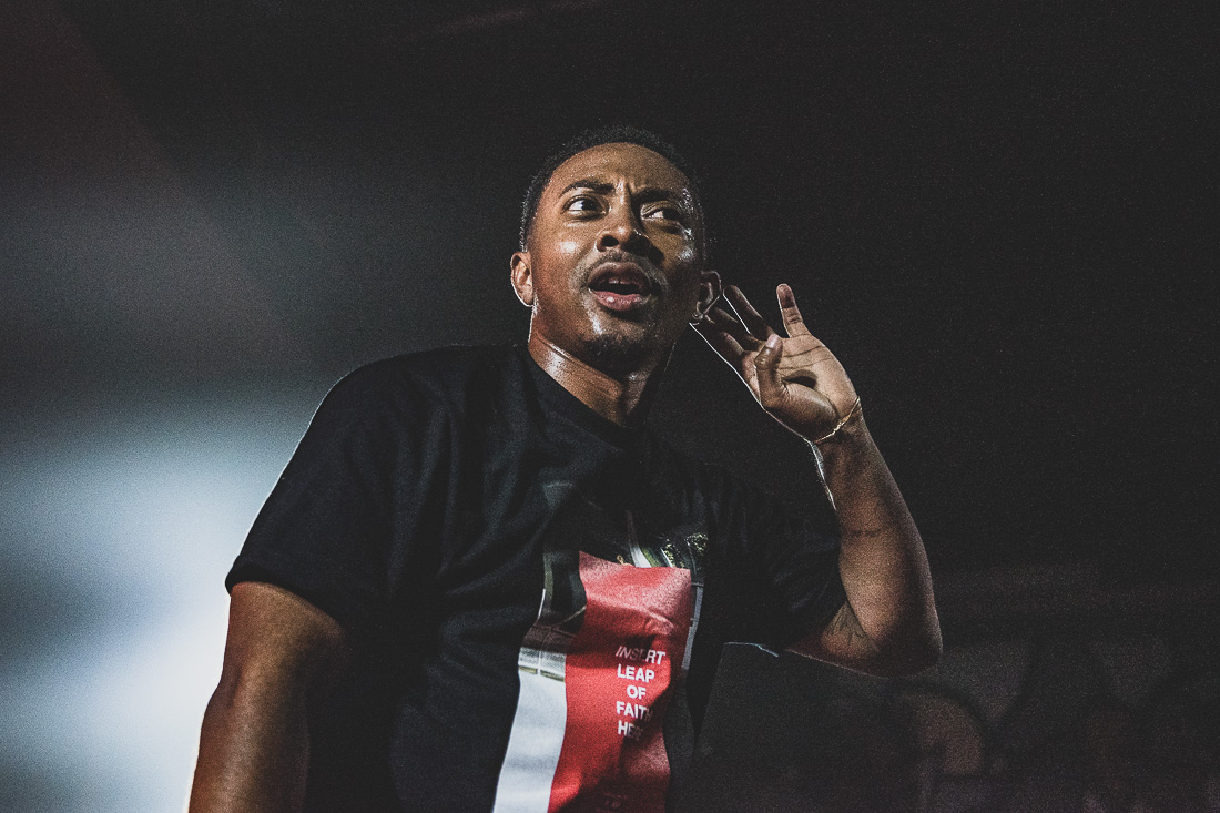 Deante' Hitchcock, Wonder Ballroom, photo by Henry Ward