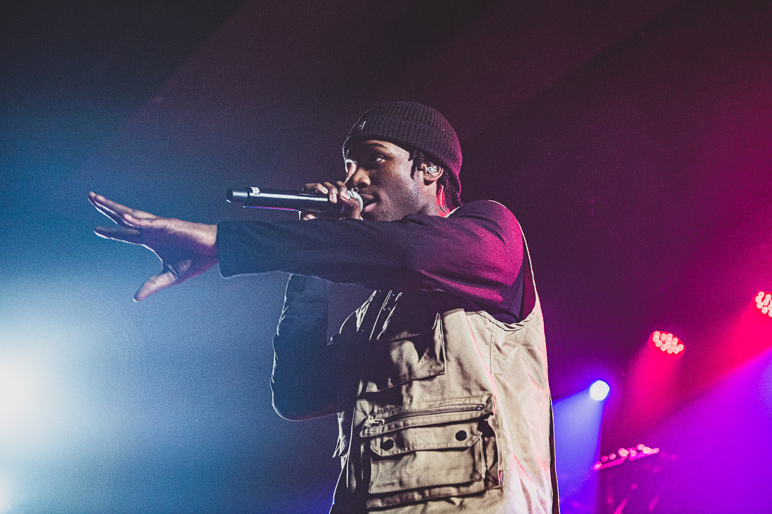 Saba, Wonder Ballroom, photo by Henry Ward