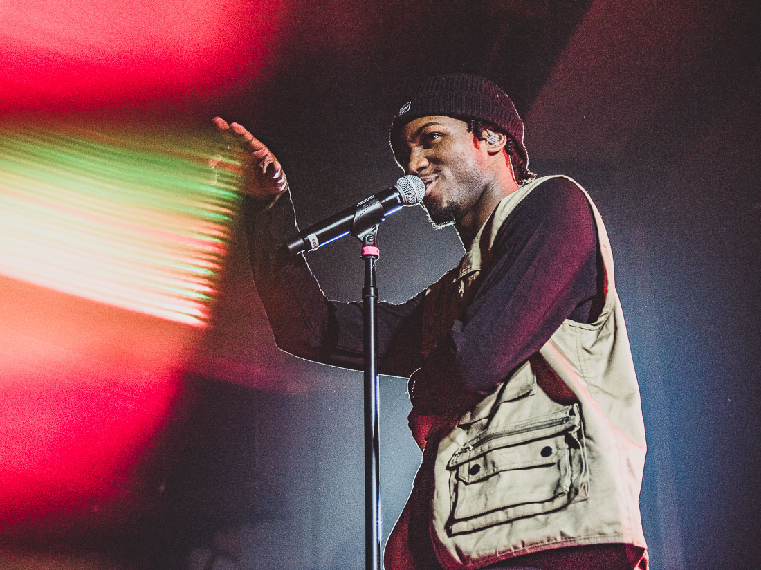 Saba, Wonder Ballroom, photo by Henry Ward