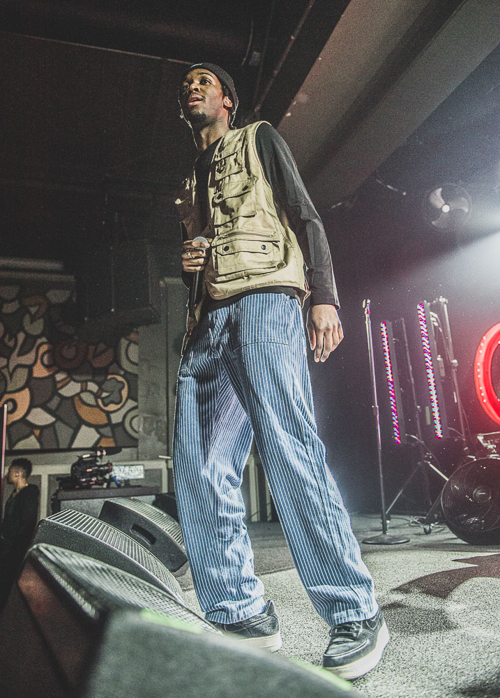 Saba, Wonder Ballroom, photo by Henry Ward
