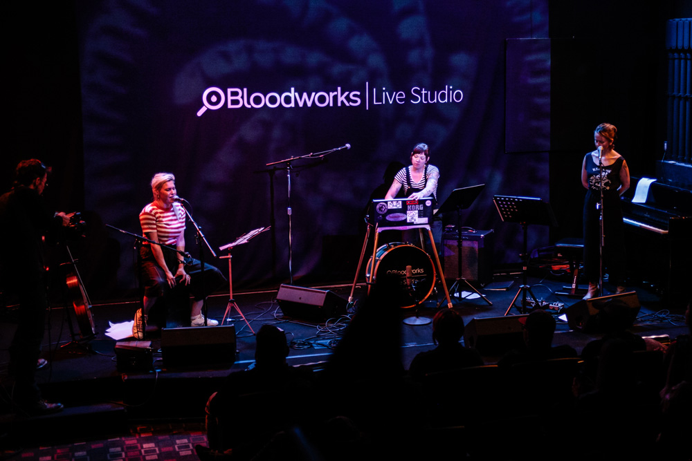 May Arden, Bloodworks Live Studio, photo by KINK