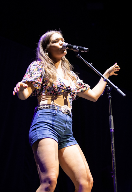 Abby Anderson, Moda Center, Rose Quarter, photo by Sal Barragan