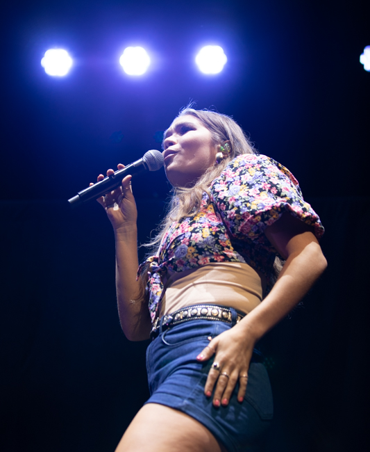 Abby Anderson, Moda Center, Rose Quarter, photo by Sal Barragan