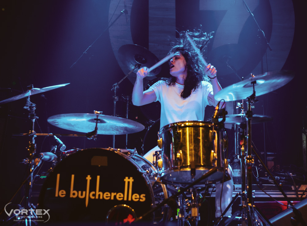 Le Butcherettes, Crystal Ballroom, photo by Alyssa Herrman