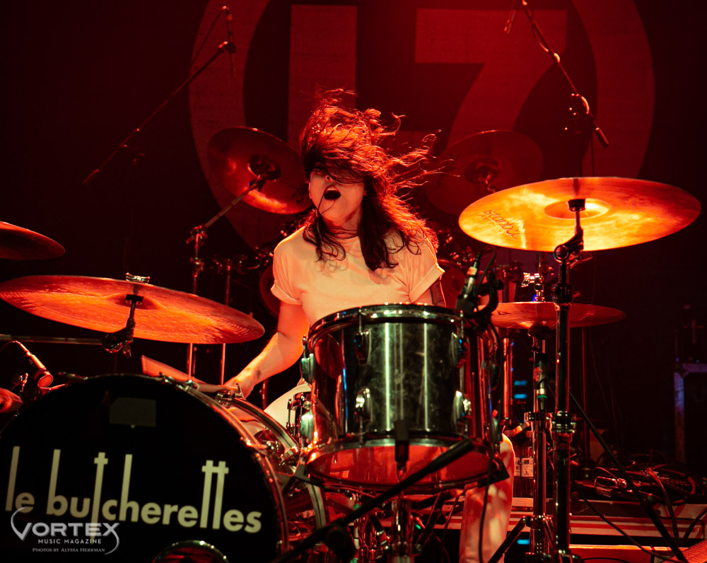 Le Butcherettes, Crystal Ballroom, photo by Alyssa Herrman